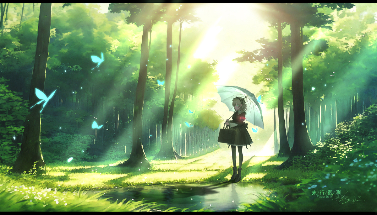 This is a pixiv picture whose title is Face to Mind.