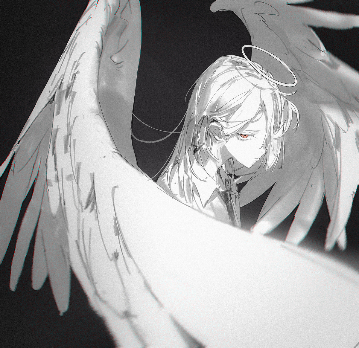 This is a pixiv picture whose title is 無題.