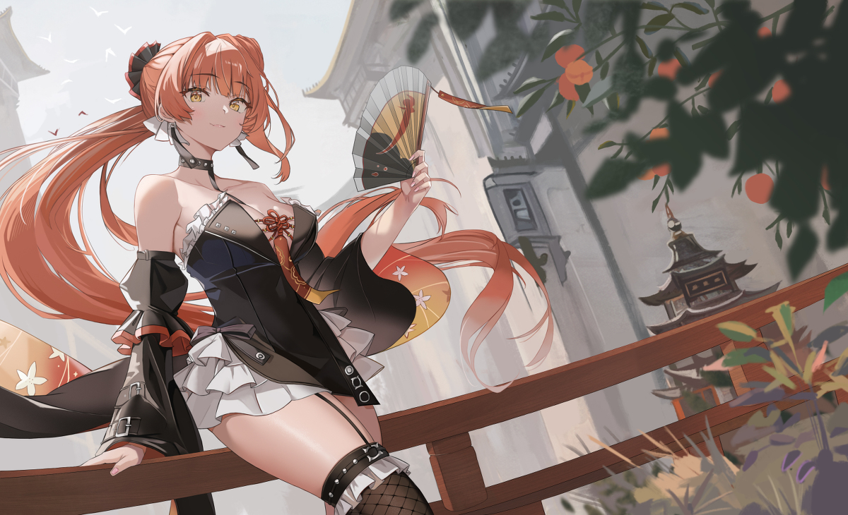 This is a pixiv picture whose title is 一轮孤月维尔萝娜.