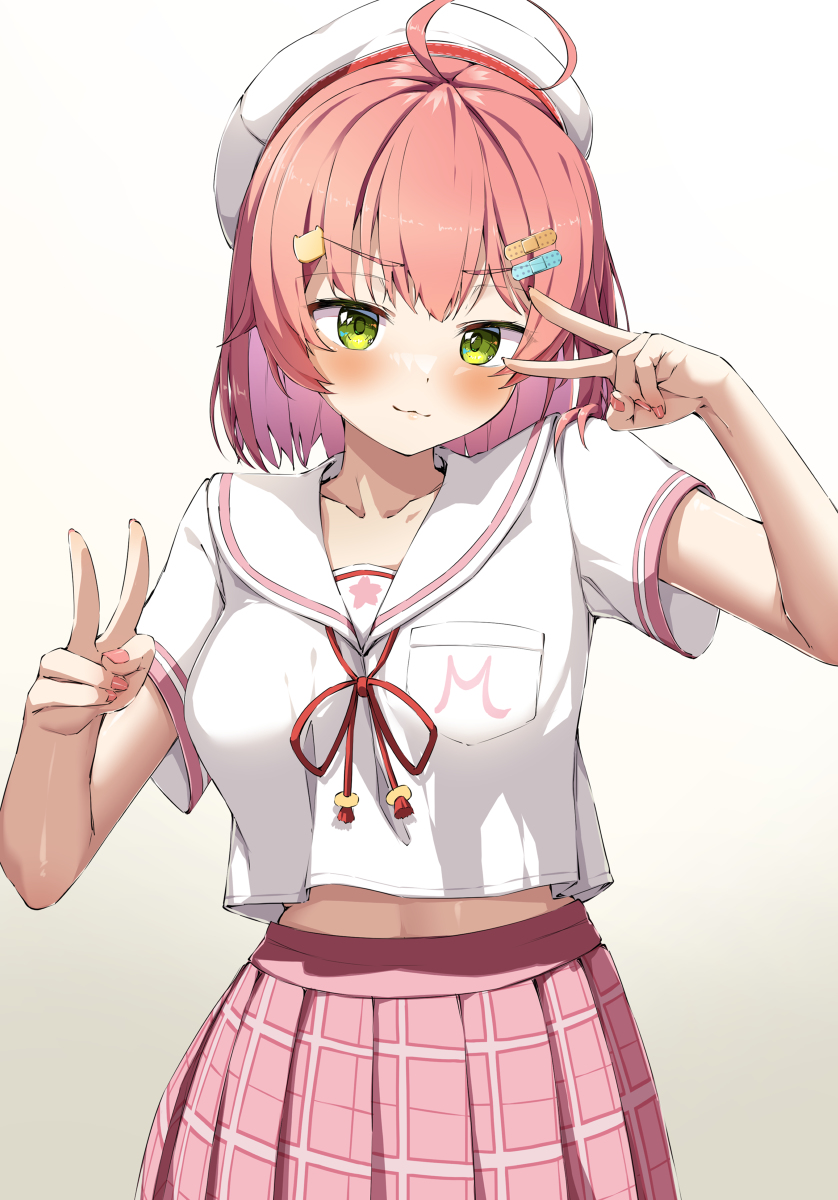 This is a pixiv picture whose title is みこち.