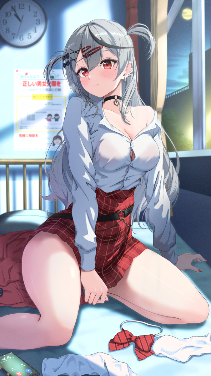 This is a pixiv picture whose title is 沙花叉クロヱ.