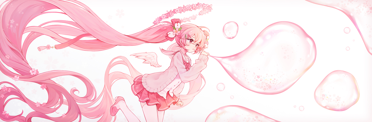 This is a pixiv picture whose title is 春の息.