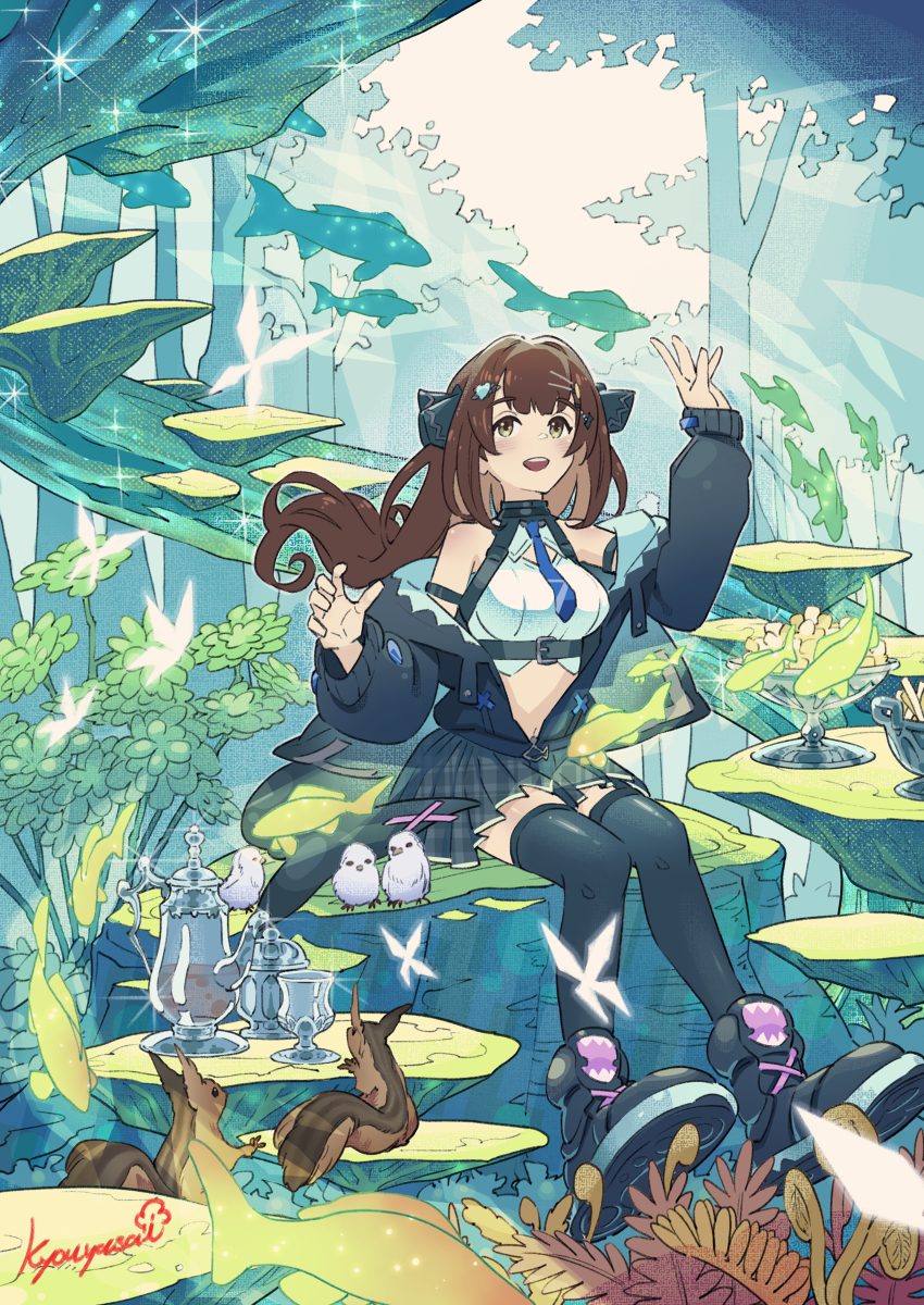 This is a pixiv picture whose title is 七海nanami🦈🍃.