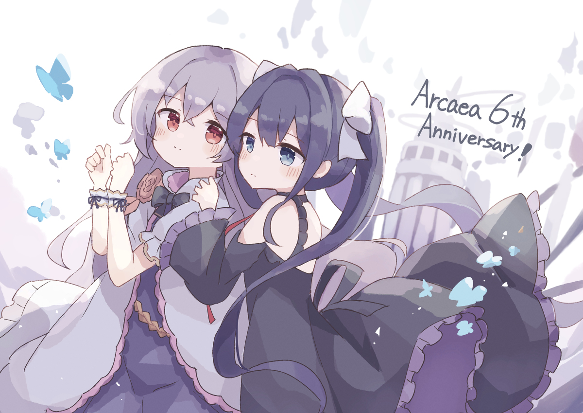 This is a pixiv picture whose title is Arcaea6周年.