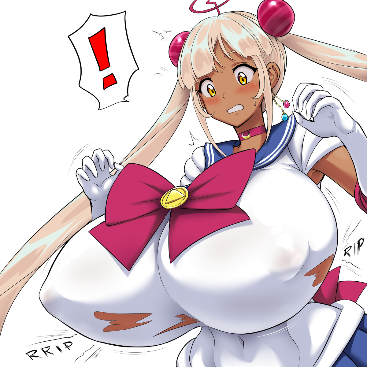 This is a pixiv picture whose title is SANA MOON.