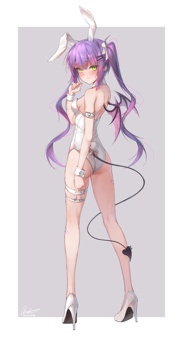 This is a pixiv picture whose title is 🐰Towa.