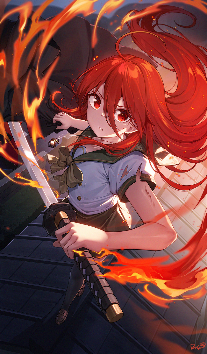 This is a pixiv picture whose title is Shana.