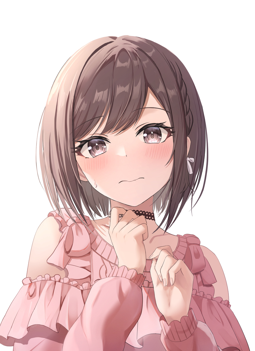 This is a pixiv picture whose title is 戸惑いなん.