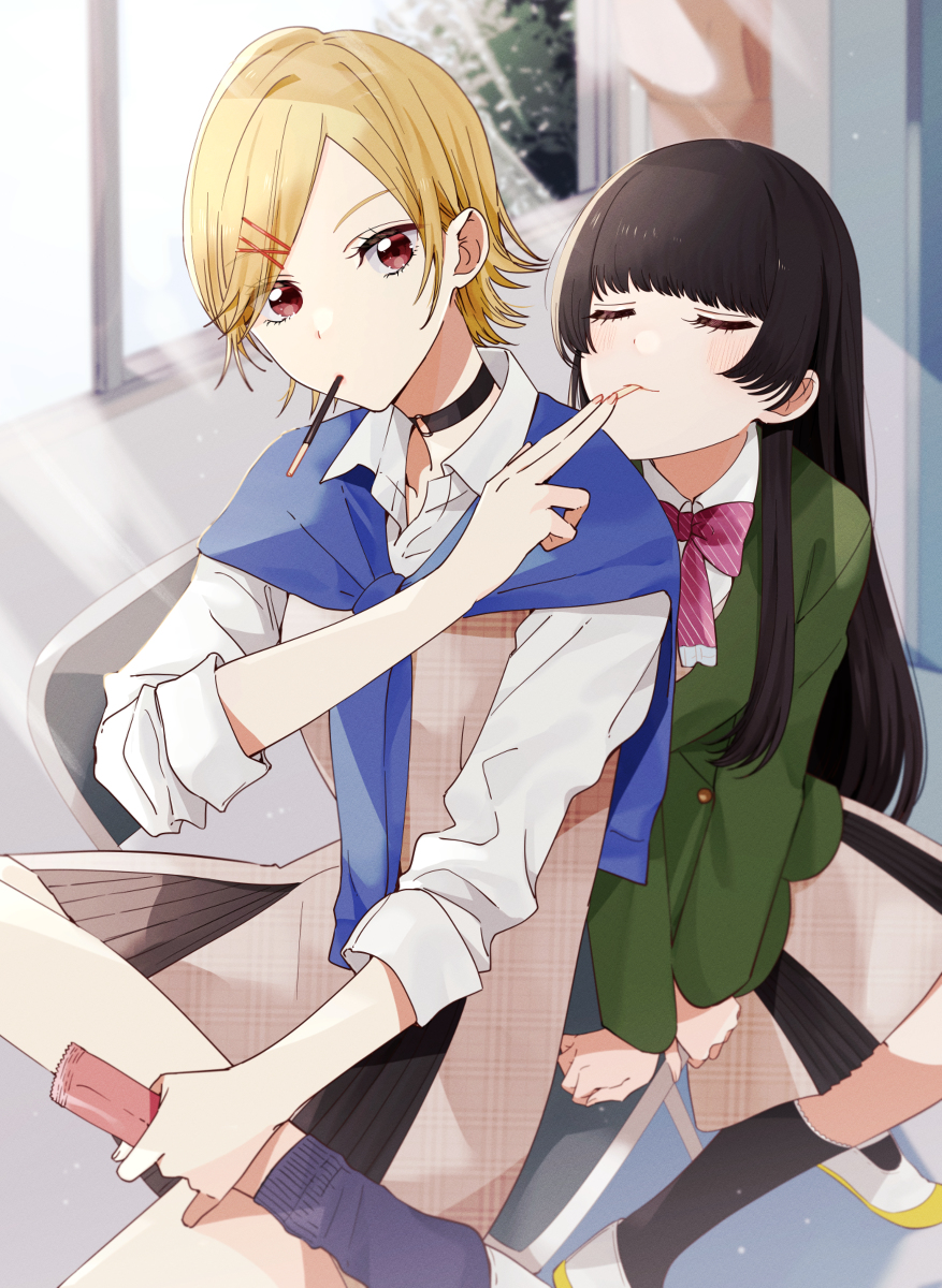 This is a pixiv picture whose title is ユニ寂絵まとめ.