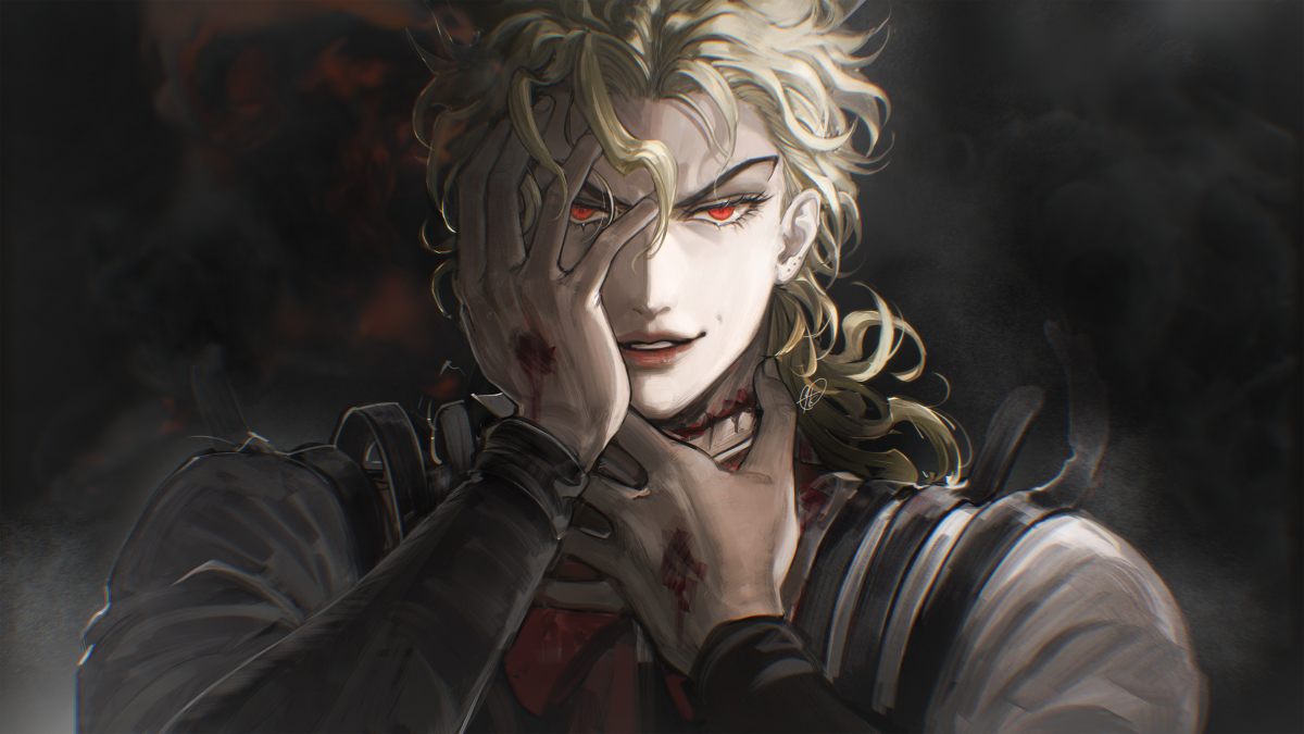 This is a pixiv picture whose title is LOOK INTO MY EVIL EYES.