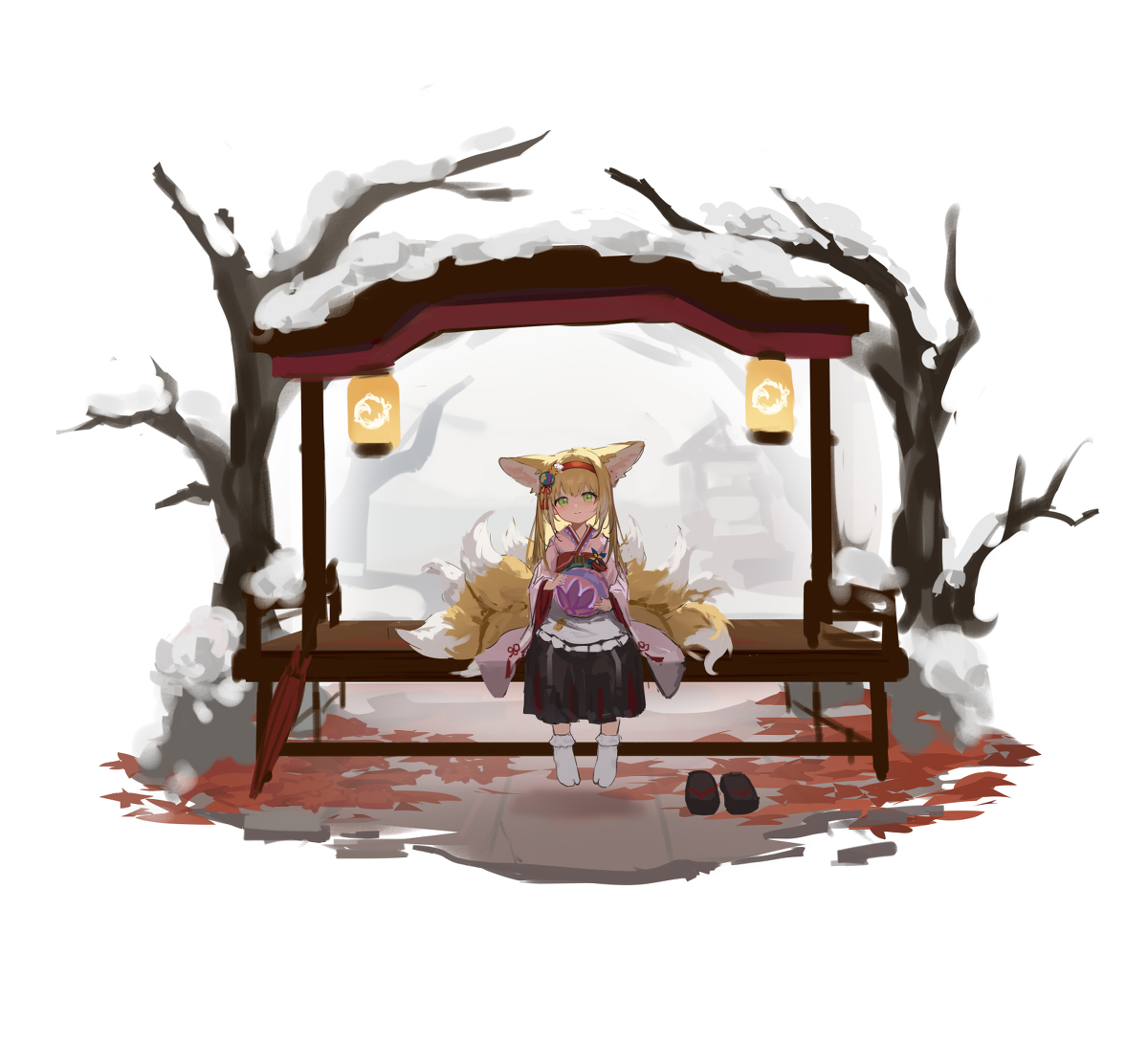 This is a pixiv picture whose title is 2023.3.9铃兰.