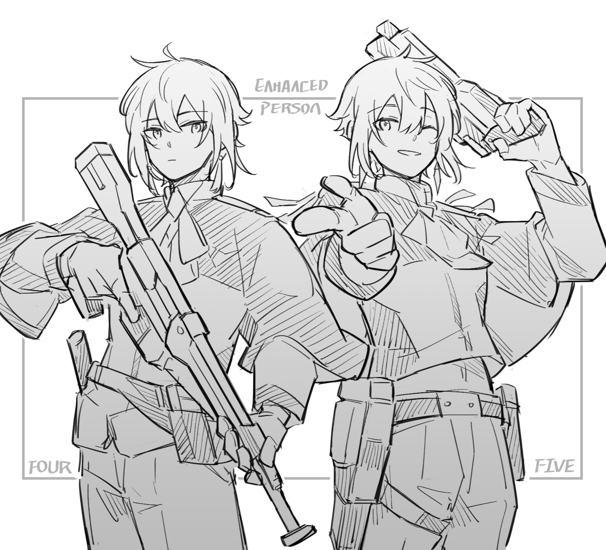 This is a pixiv picture whose title is 💘.
