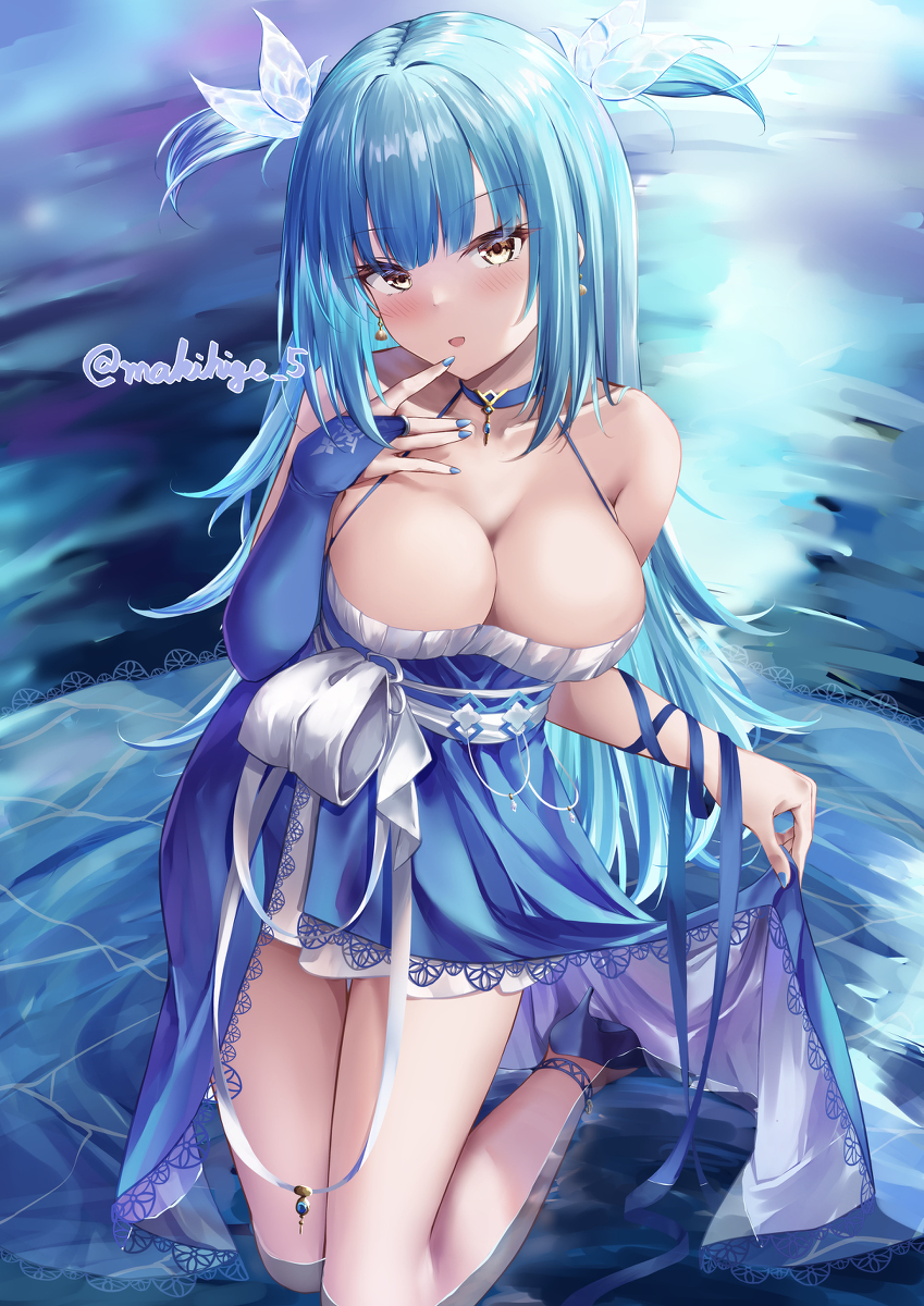 This is a pixiv picture whose title is Nereid's Invitation.