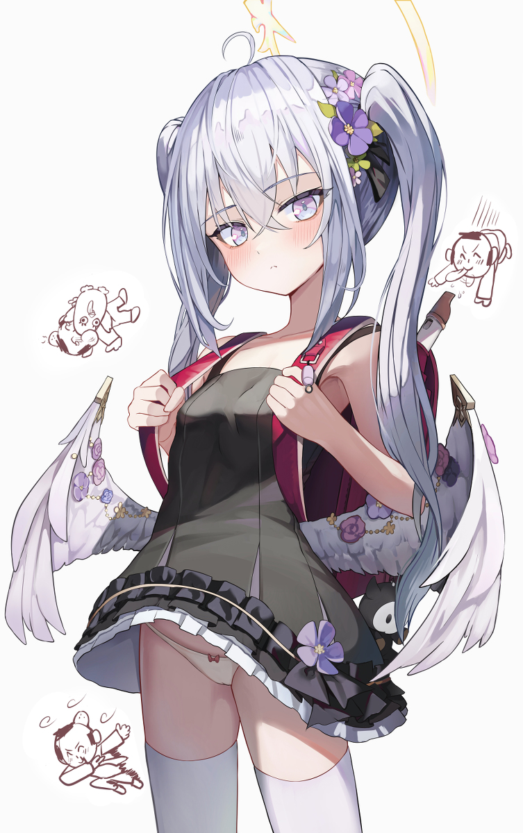 This is a pixiv picture whose title is 【ブルアカ】 アズサ.