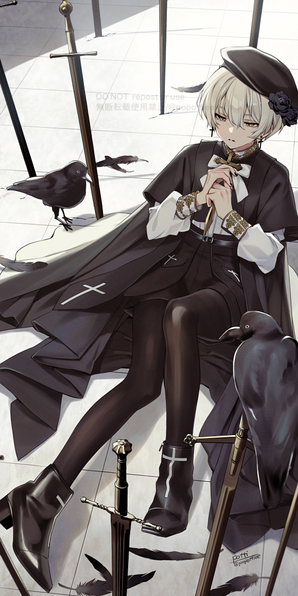 This is a pixiv picture whose title is commission.