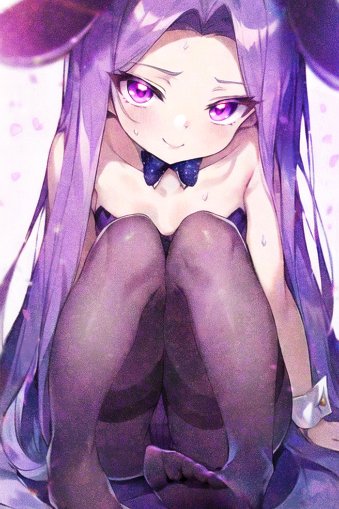 This is a pixiv picture whose title is バニーアナちゃん♪（ロリメドゥーサ）.
