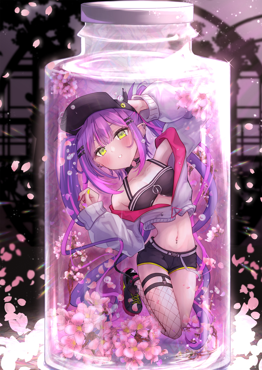 This is a pixiv picture whose title is トワ様ハーバリウム.