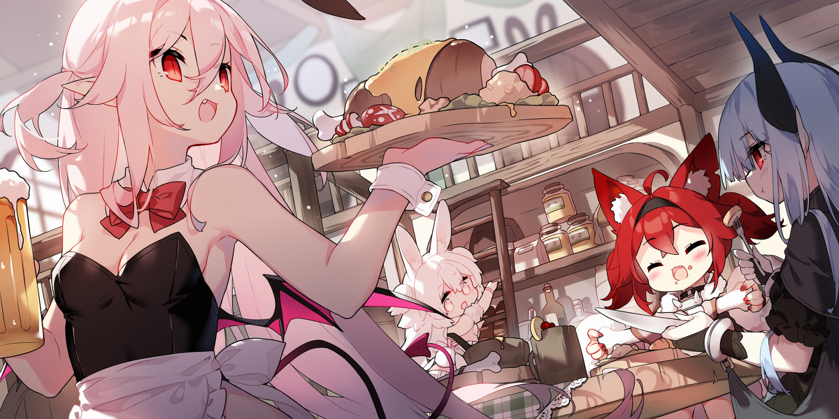 This is a pixiv picture whose title is とある小さな宿屋.