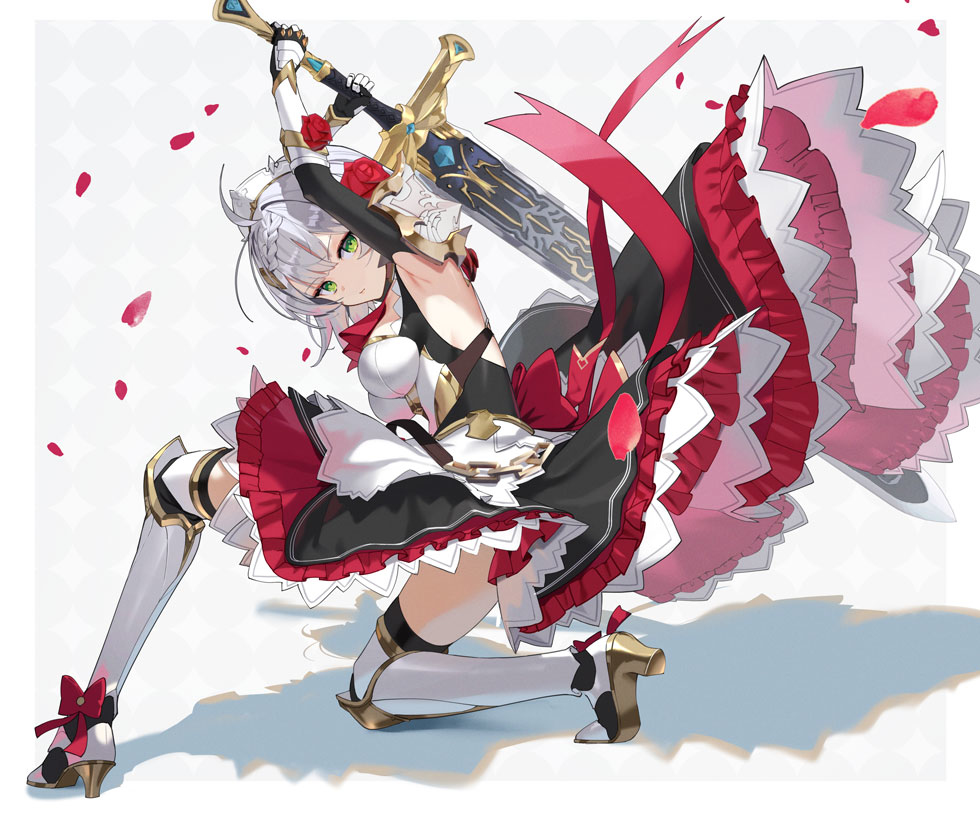This is a pixiv picture whose title is ノエル.