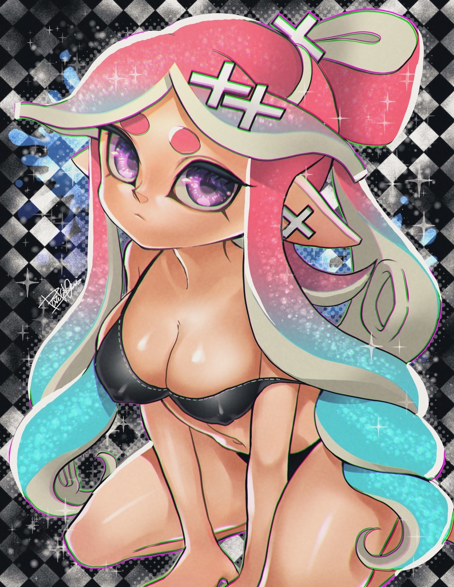 This is a pixiv picture whose title is ✘✘✘.
