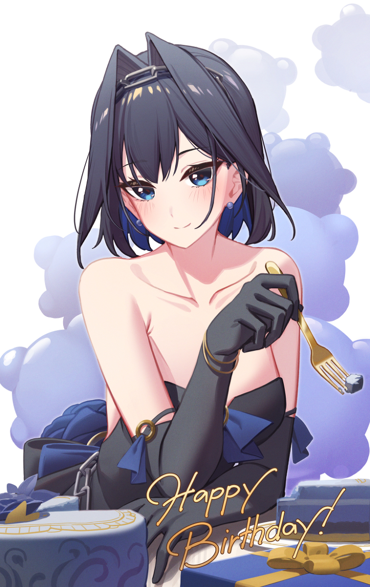This is a pixiv picture whose title is Kronii 誕生日 2023.