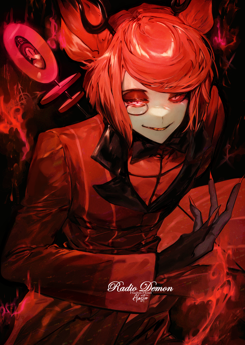 This is a pixiv picture whose title is Alastor.