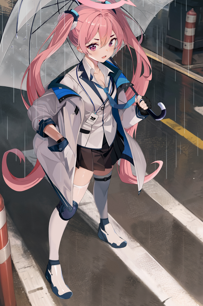 This is a pixiv picture whose title is 雨.