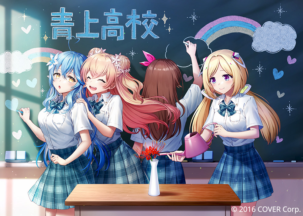 This is a pixiv picture whose title is hololive ERRORアナザーストーリーボイスイラスト.