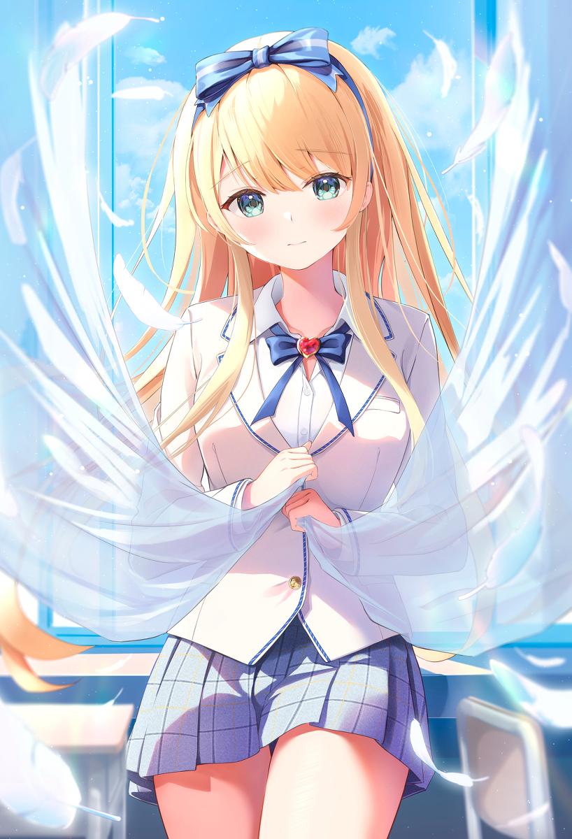 This is a pixiv picture whose title is 👼.