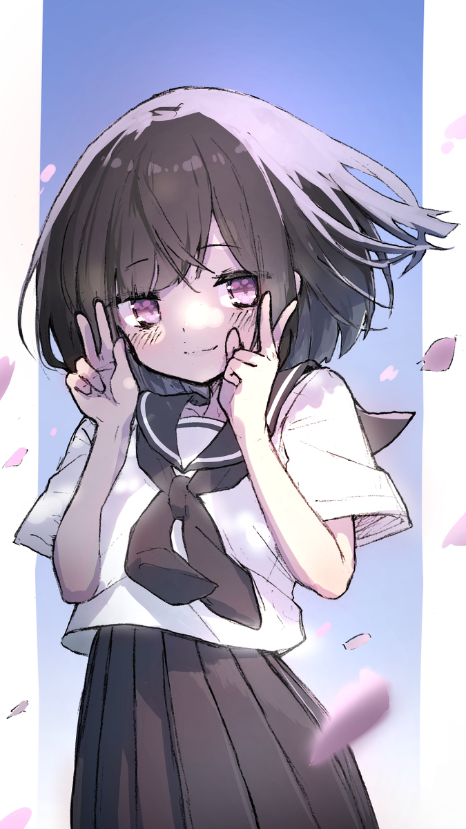 This is a pixiv picture whose title is はいチーズっ.