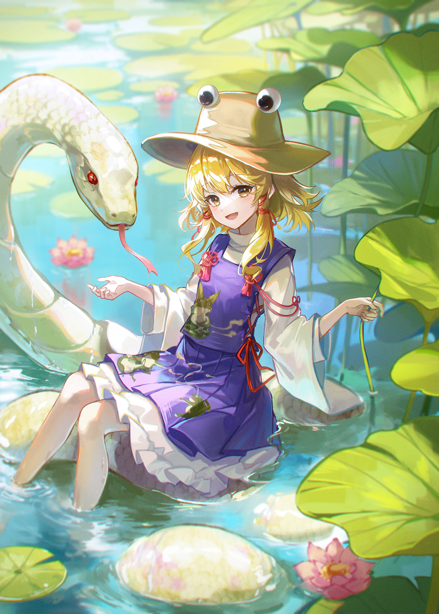 This is a pixiv picture whose title is 戯れ.