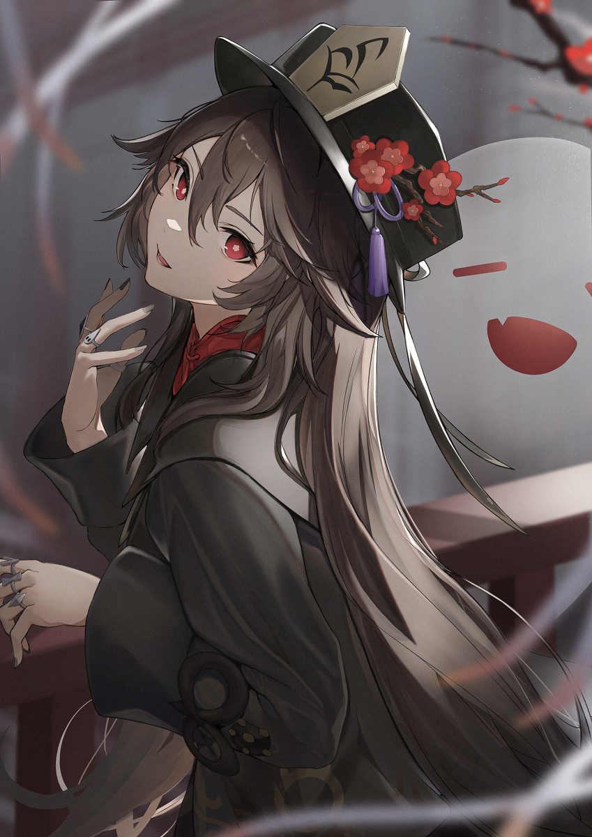 This is a pixiv picture whose title is 胡桃.