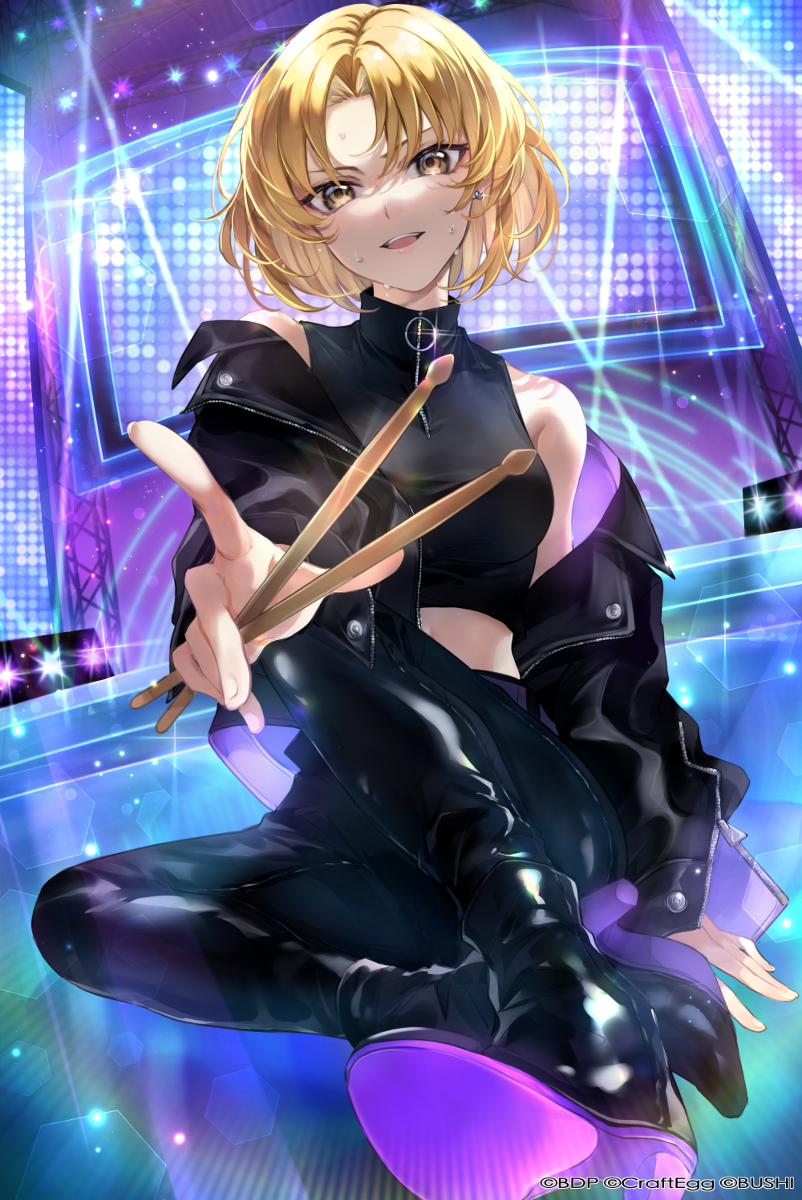 This is a pixiv picture whose title is 【お仕事】ガルパ６周年記念.