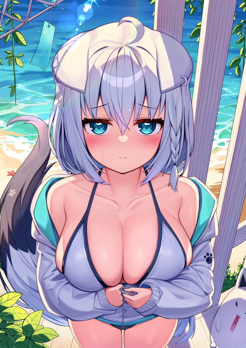 This is a pixiv picture whose title is フブキ.