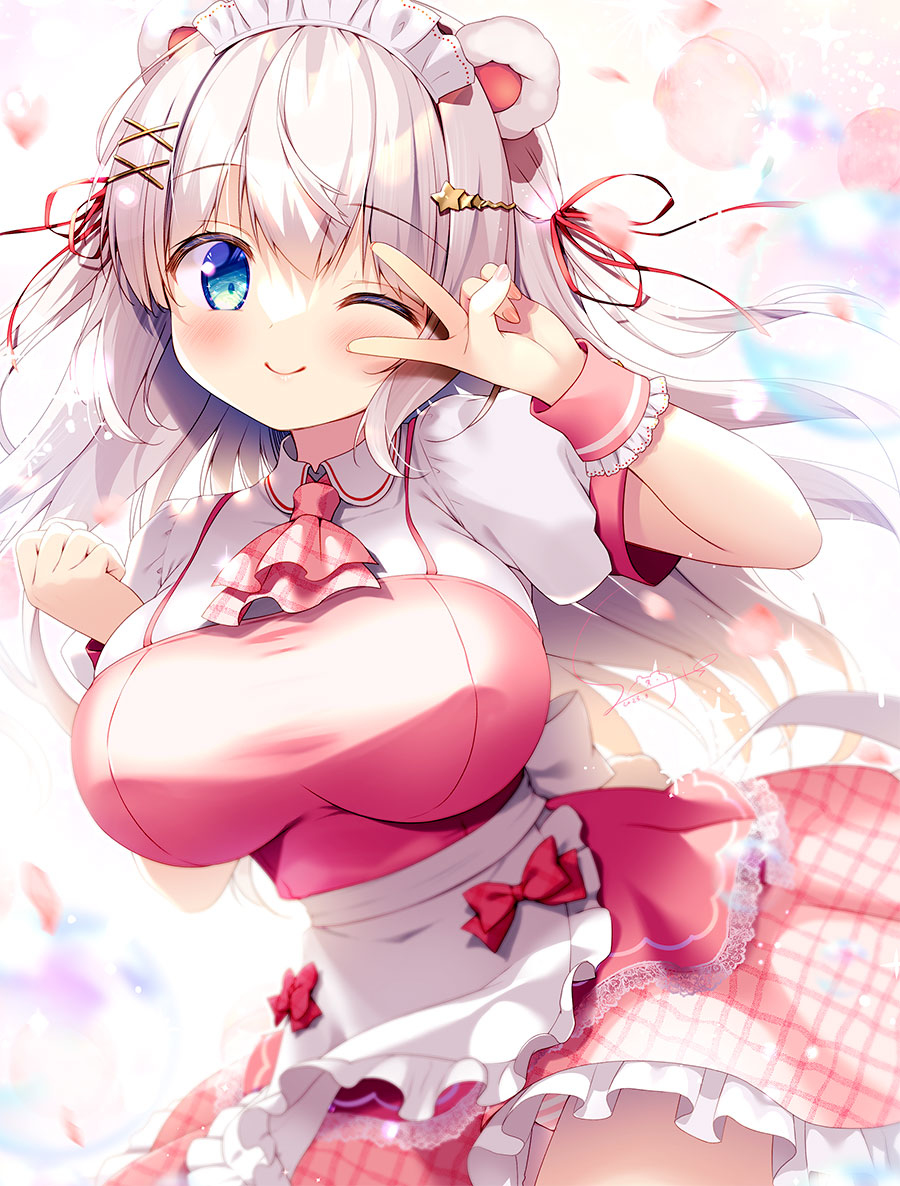 This is a pixiv picture whose title is ぴーす！.
