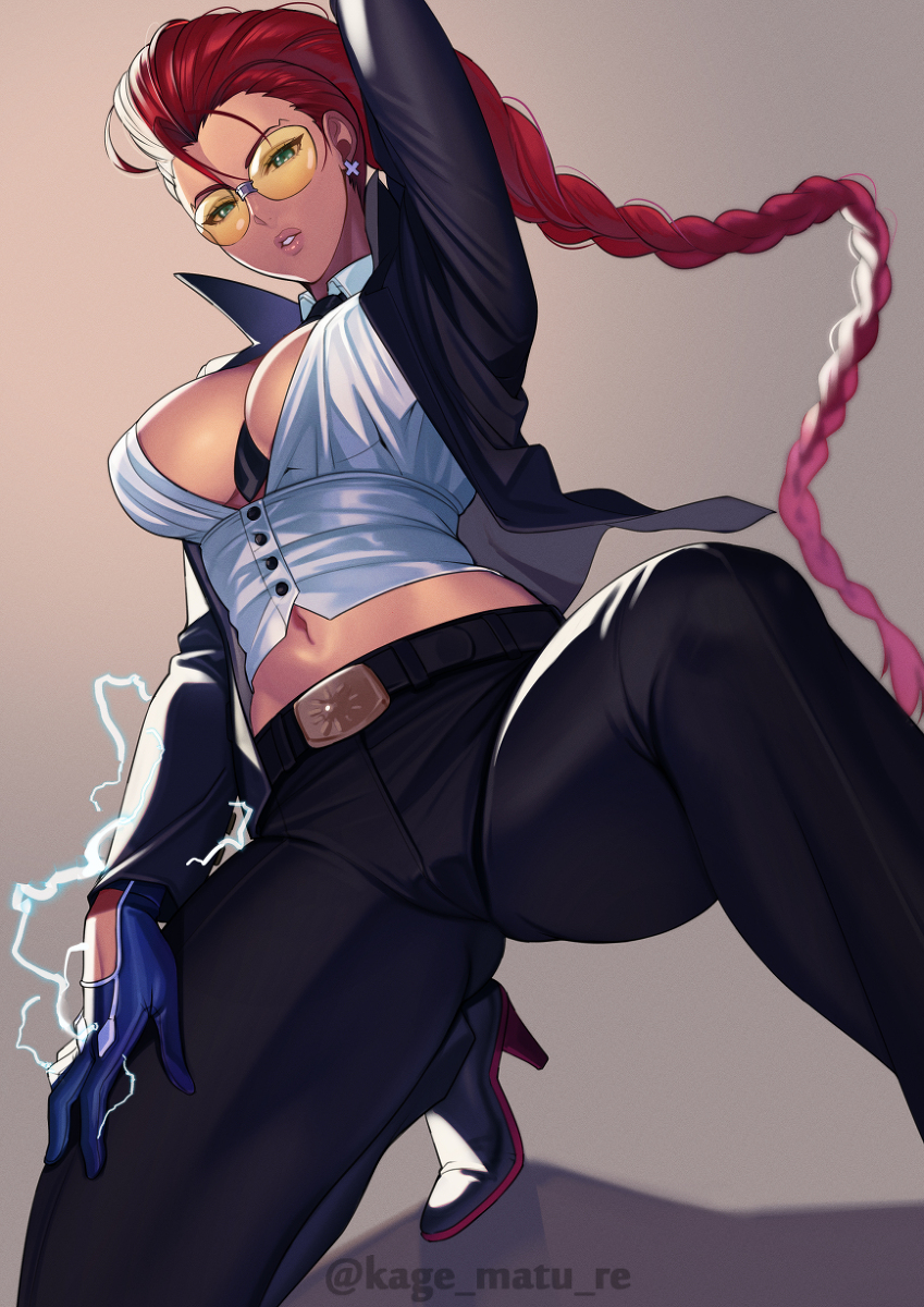 This is a pixiv picture whose title is クリムゾン・ヴァイパー.