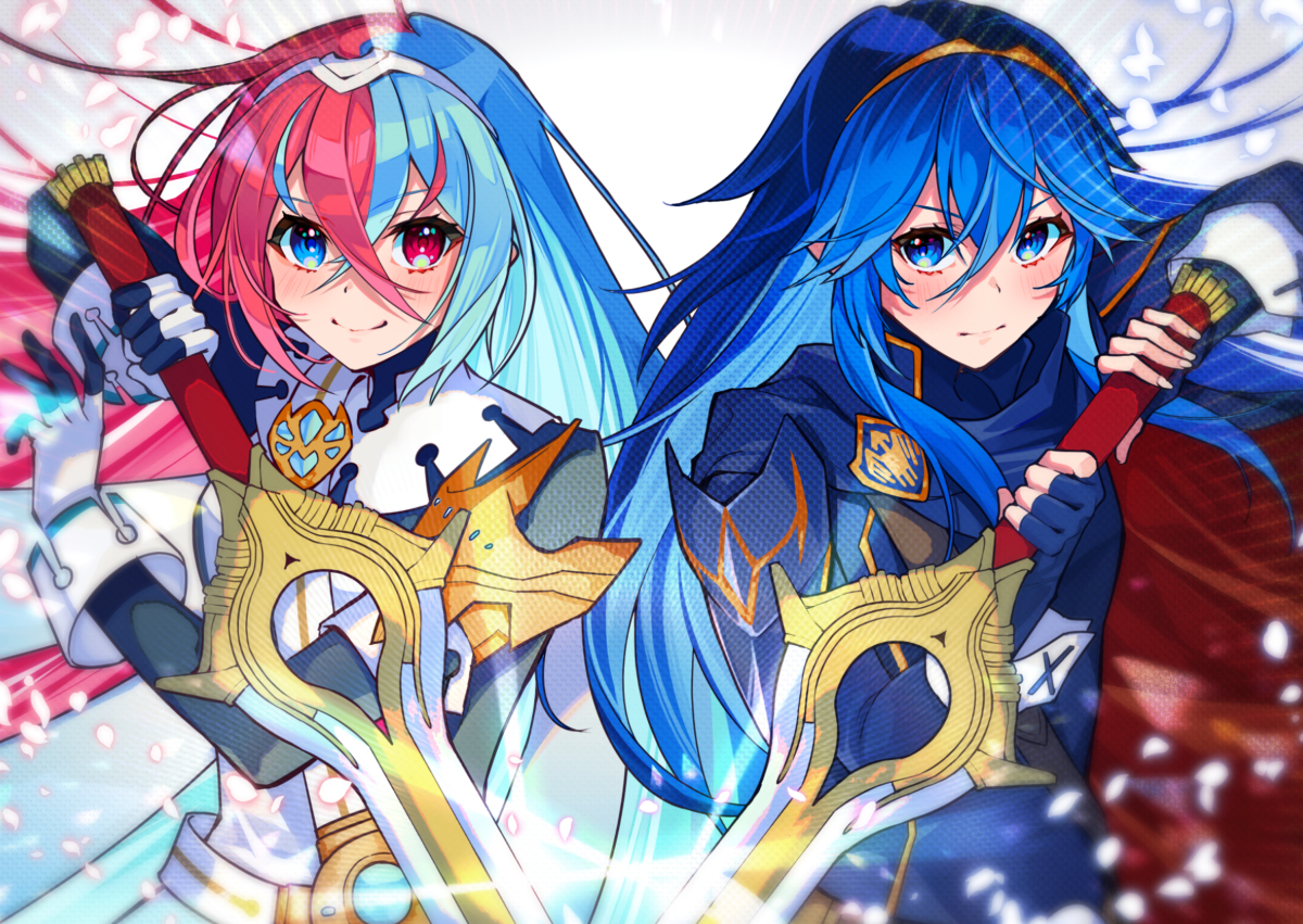 This is a pixiv picture whose title is リュール＆ルキナ.