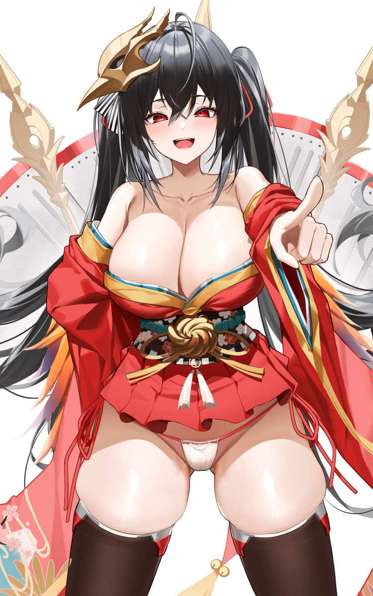 This is a pixiv picture whose title is 大鳳.