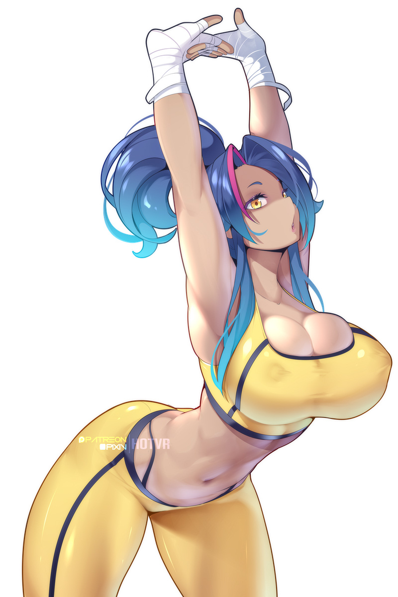 This is a pixiv picture whose title is Zoey stretch.