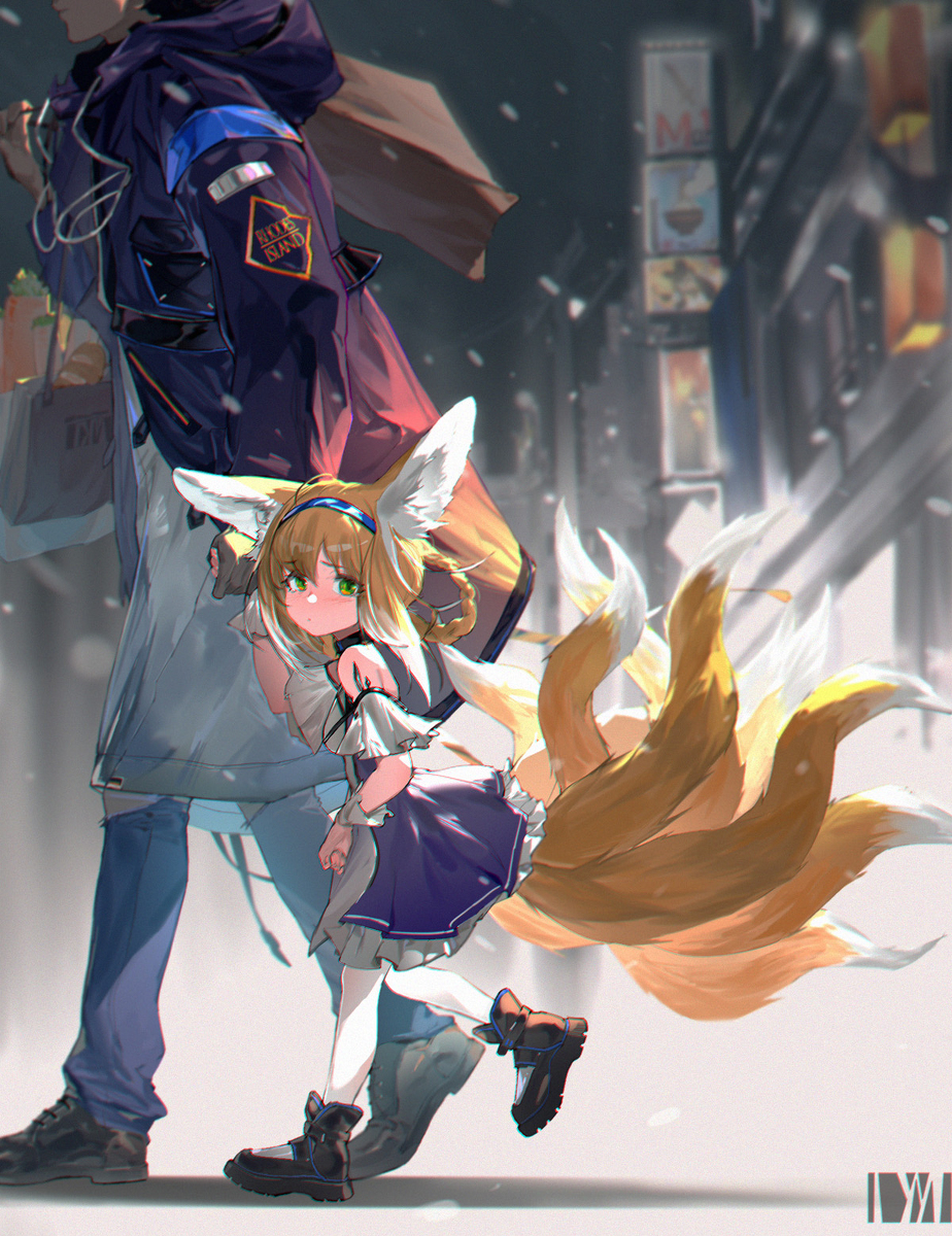 This is a pixiv picture whose title is 铃兰.