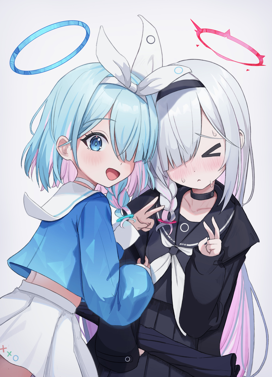 This is a pixiv picture whose title is アロプラ.