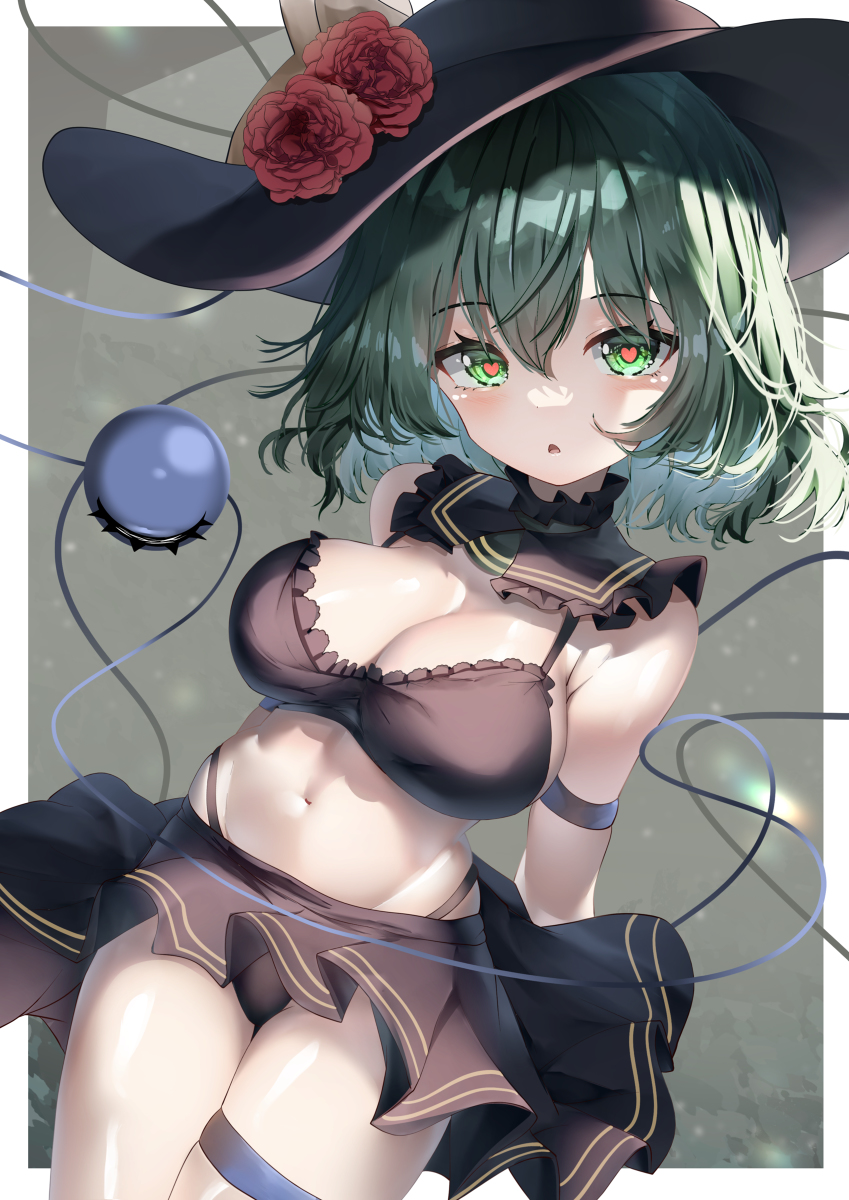 This is a pixiv picture whose title is 黒こいしちゃん.