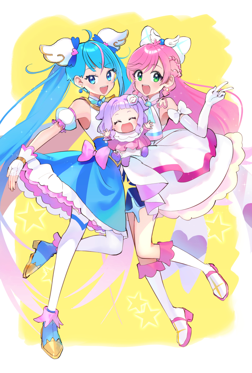 This is a pixiv picture whose title is ひろがるスカイ！プリキュア.
