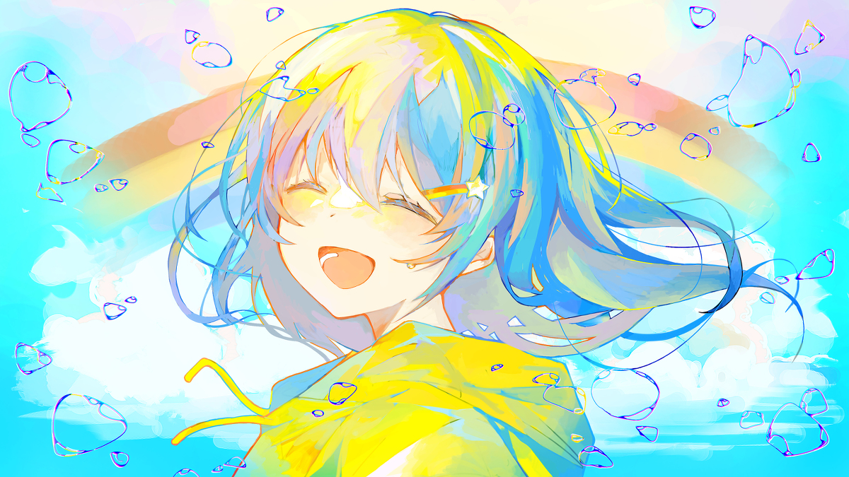 This is a pixiv picture whose title is Smile to Smile.