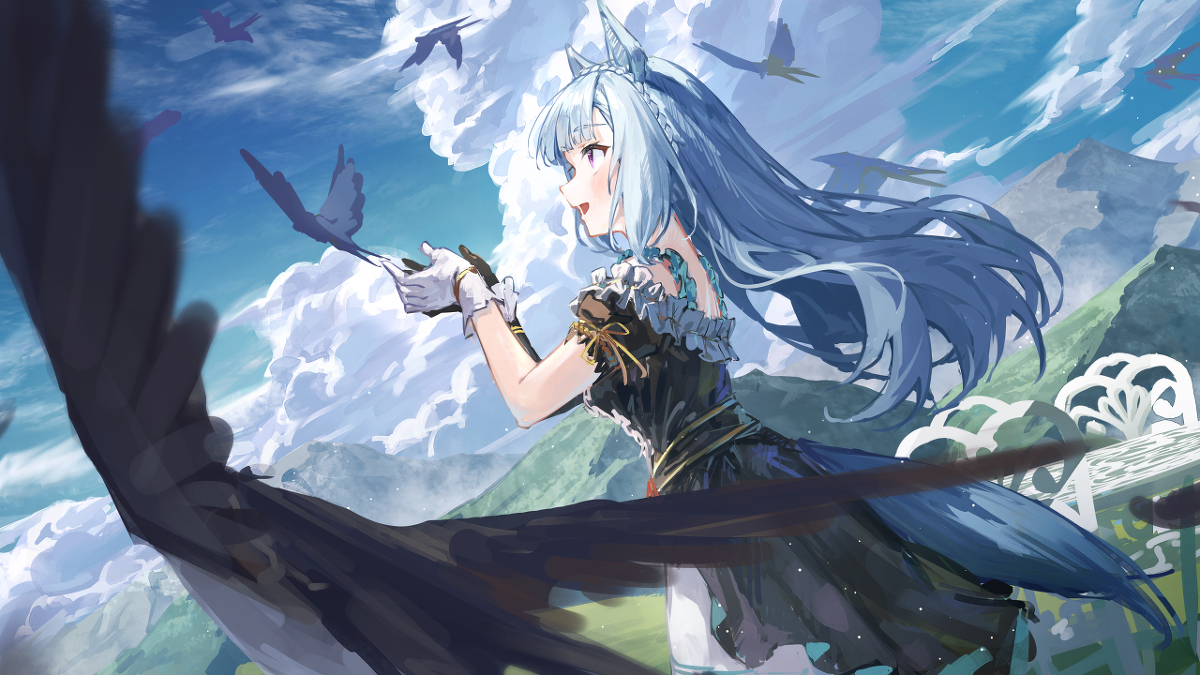 This is a pixiv picture whose title is メジロアルダン.