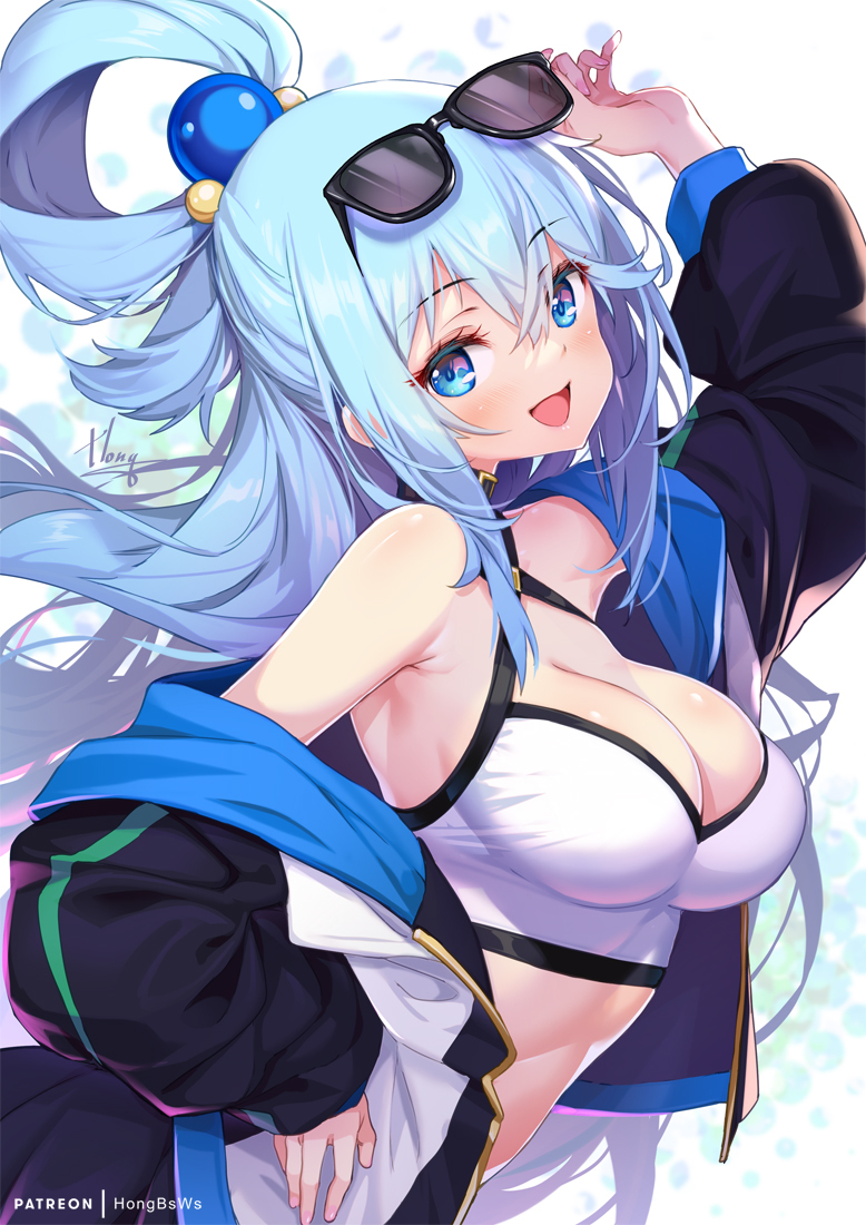 This is a pixiv picture whose title is アクア.