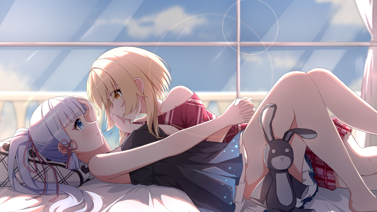This is a pixiv picture whose title is 荧鹭•亲近.