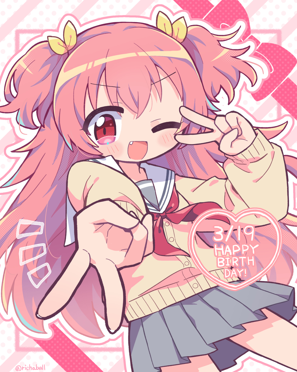 This is a pixiv picture whose title is 🍑☘️.