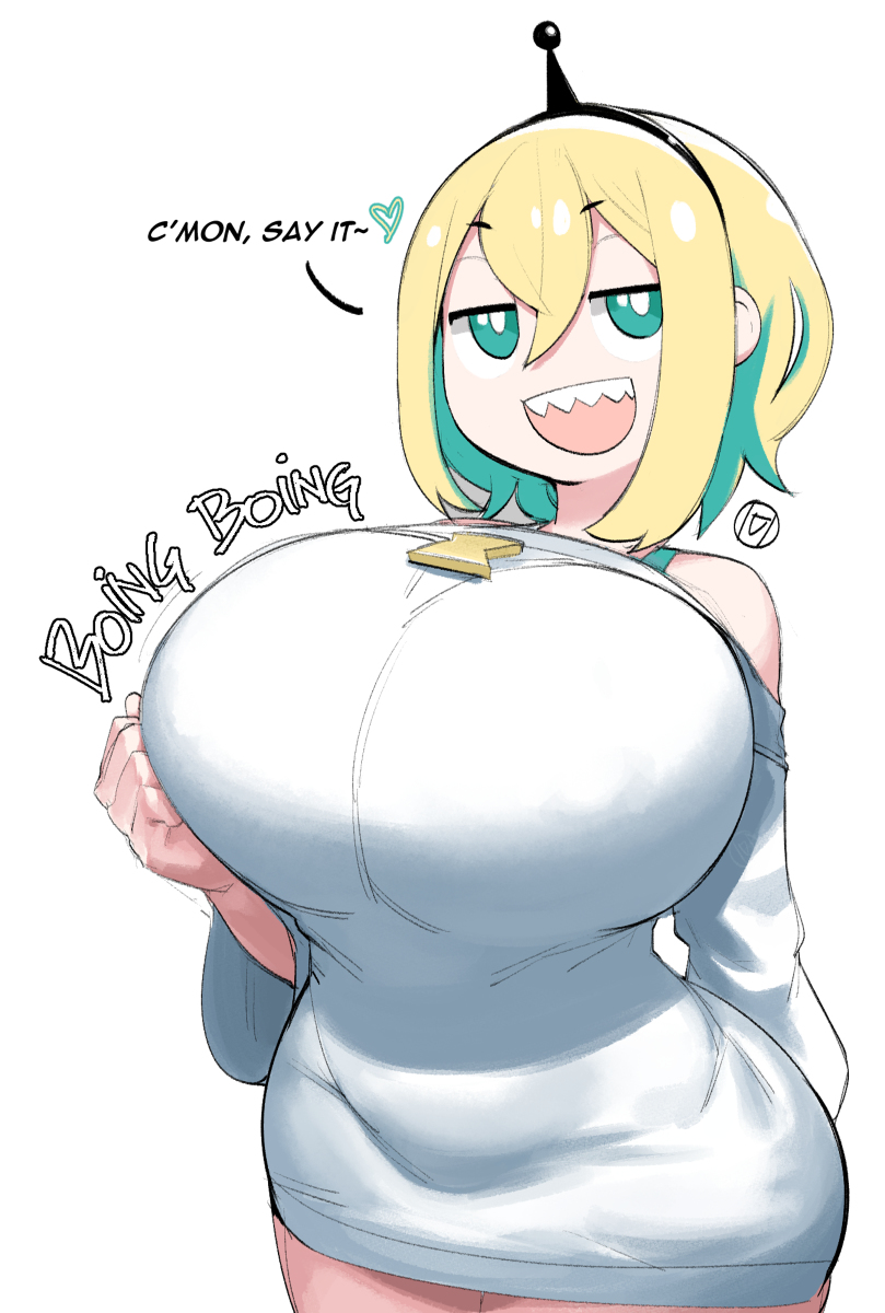 This is a pixiv picture whose title is Boing Boing.