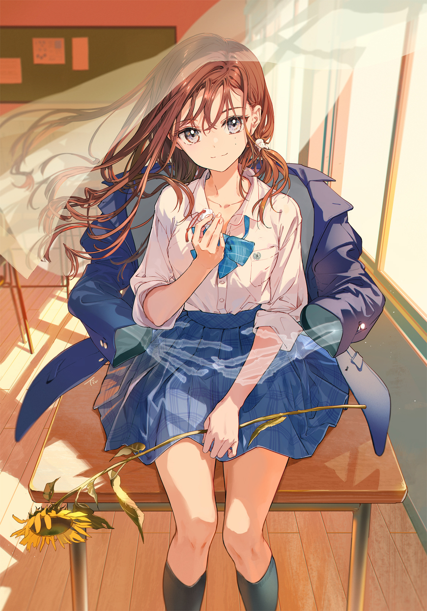 This is a pixiv picture whose title is 守ってあげる.